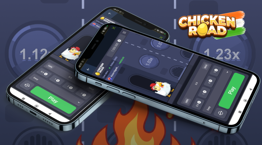 Chicken Road real money game interface on smartphones